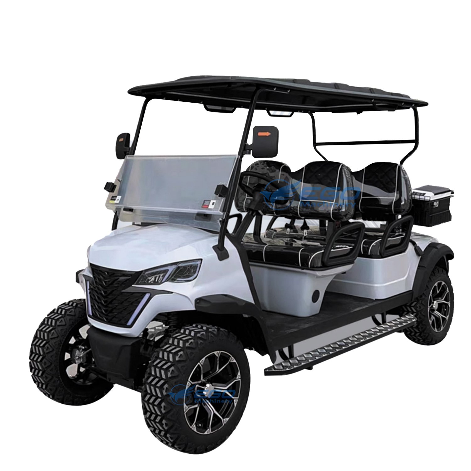 New Fast Shipping Wholesale Electric Golf Cart Customized Color 60V 72V 48V Golf Buggy Beach Go Kart 4 Seater Golf Cart