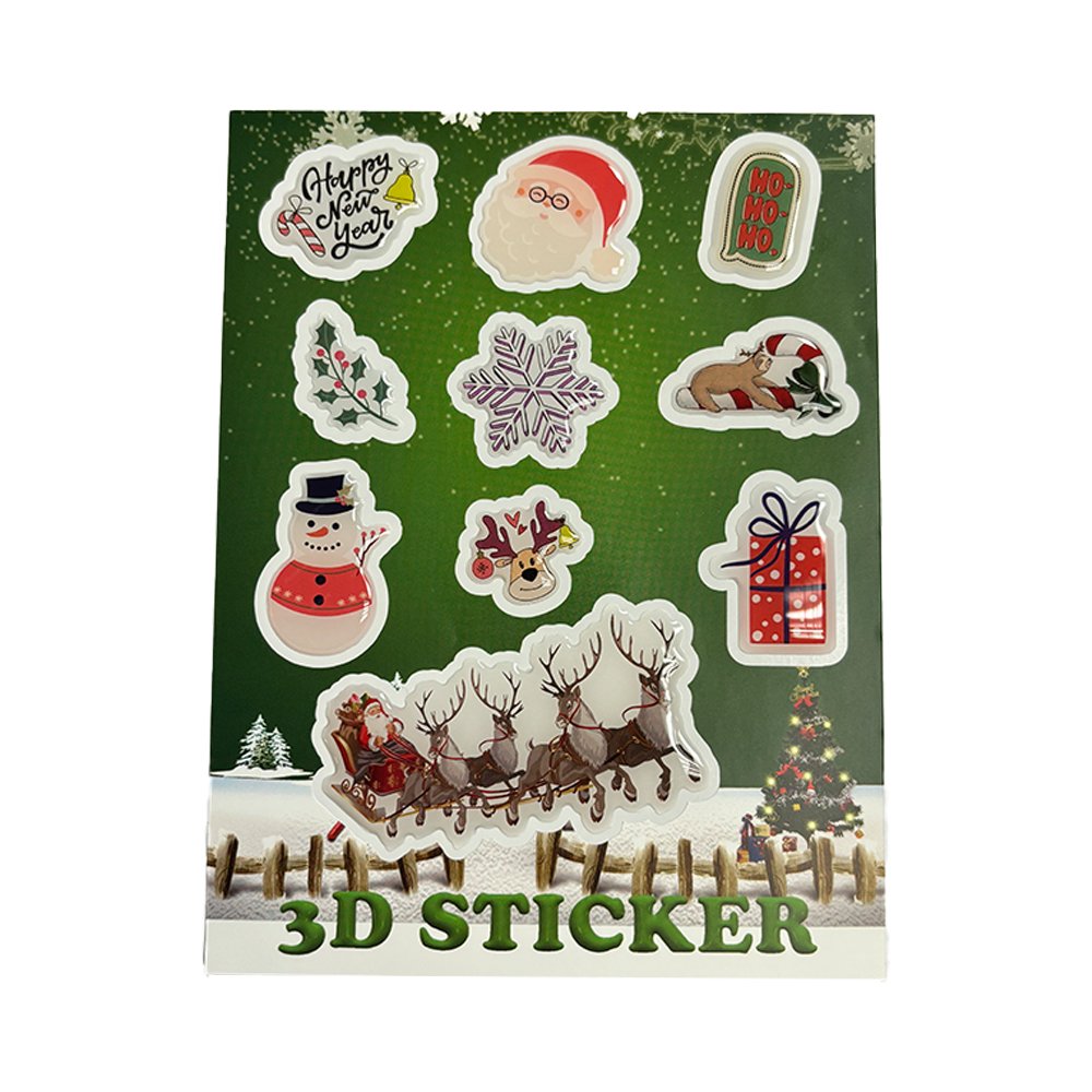 Wholesale Phone Stand Decoration Stickers Custom 3D Epoxy Stickers Smooth Touch Decal Funny Designs Phone Case Back Stickers