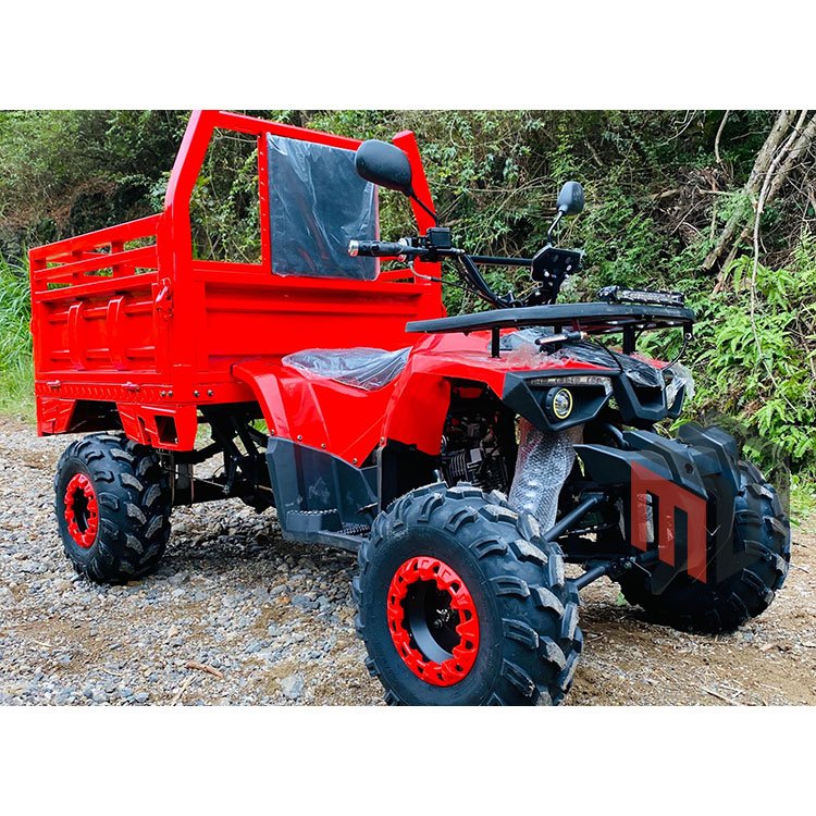 China 4WD Off-road Utility Vehicle Front Rear Axle 4 Stroke Drive 4X4 Farm ATV UTV with Trailer
