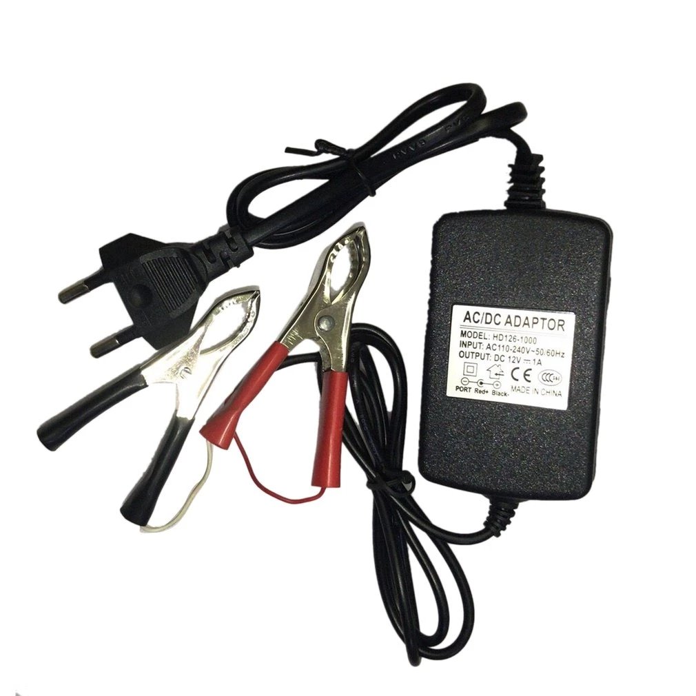 Auto Car Motorcycle ATV DC 12V/1A 15W Smart Fast Universal Portable Multi-mode Battery Charger