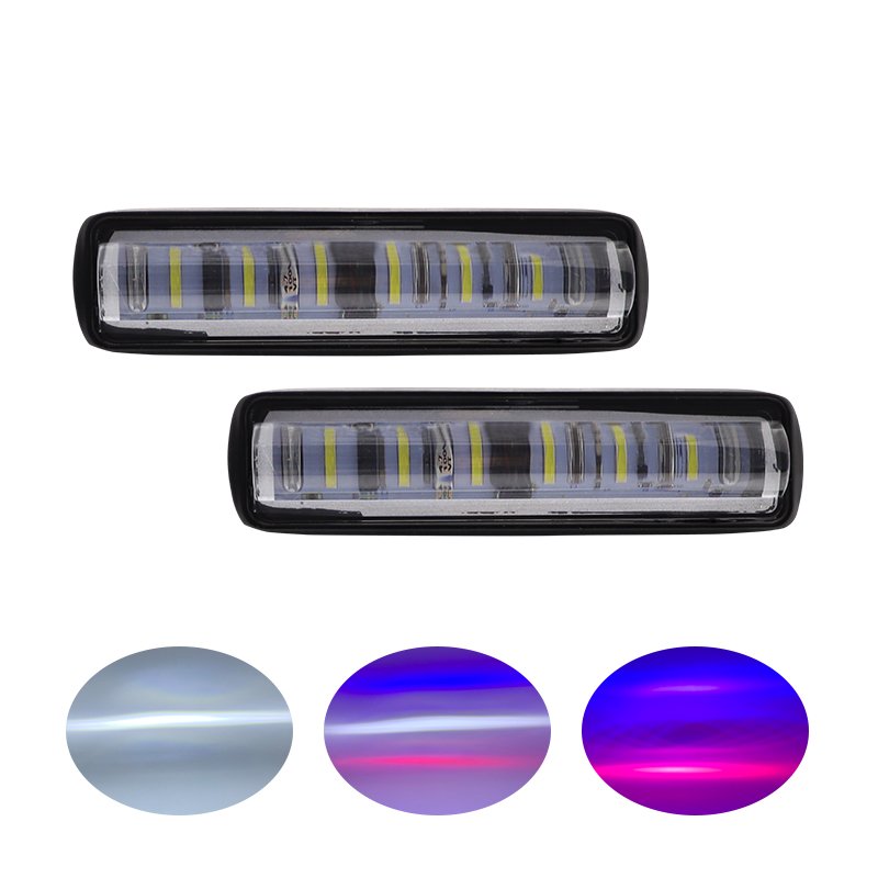 7 Inch 18W LED Car Work Light High Bright Spotlight White Blue Red Driving Fog Lamp for Off-road Automobile Truck ATV SUV Boat