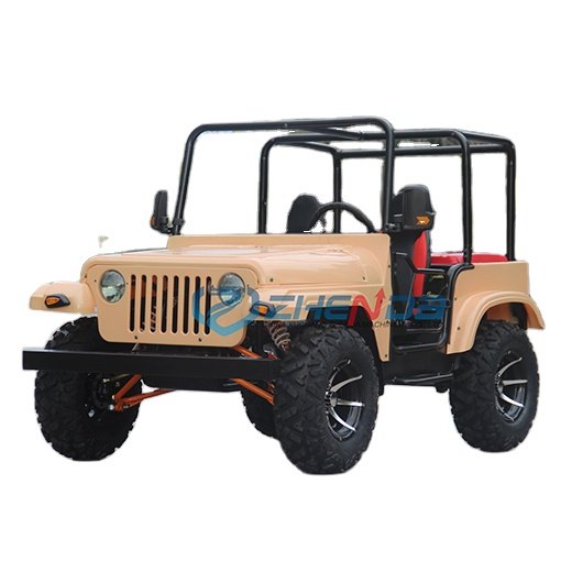 Gasoline Mini Jeep Factory Direct Four Wheels Best Quality Vintage Gas Powered Mini Jeep