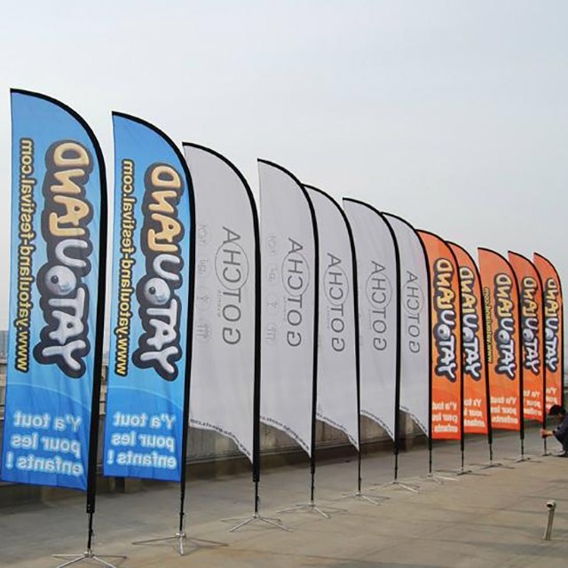 Outdoor Promotional Atv Flag Custom