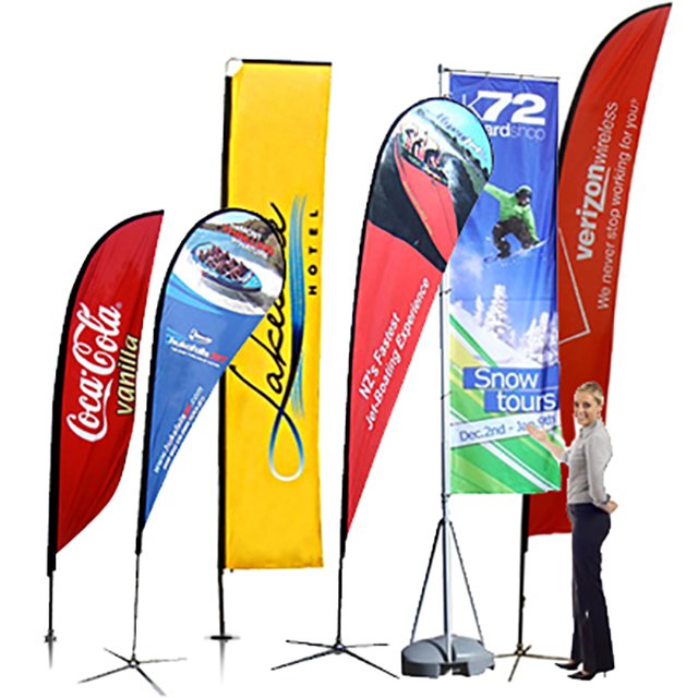 Outdoor Promotional Atv Flag Custom