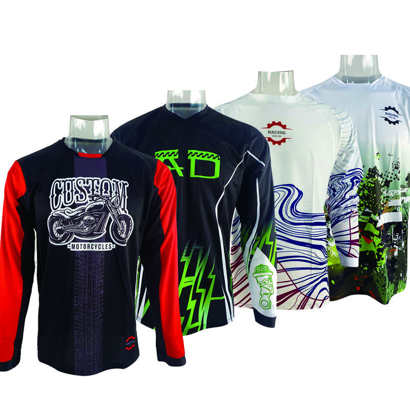 2024 Factory Direct Supply MTB Dirt Bike Jersey Adults Motocross Motorcycle DH BMX ATV Downhill Mountain Offroad Sportswear