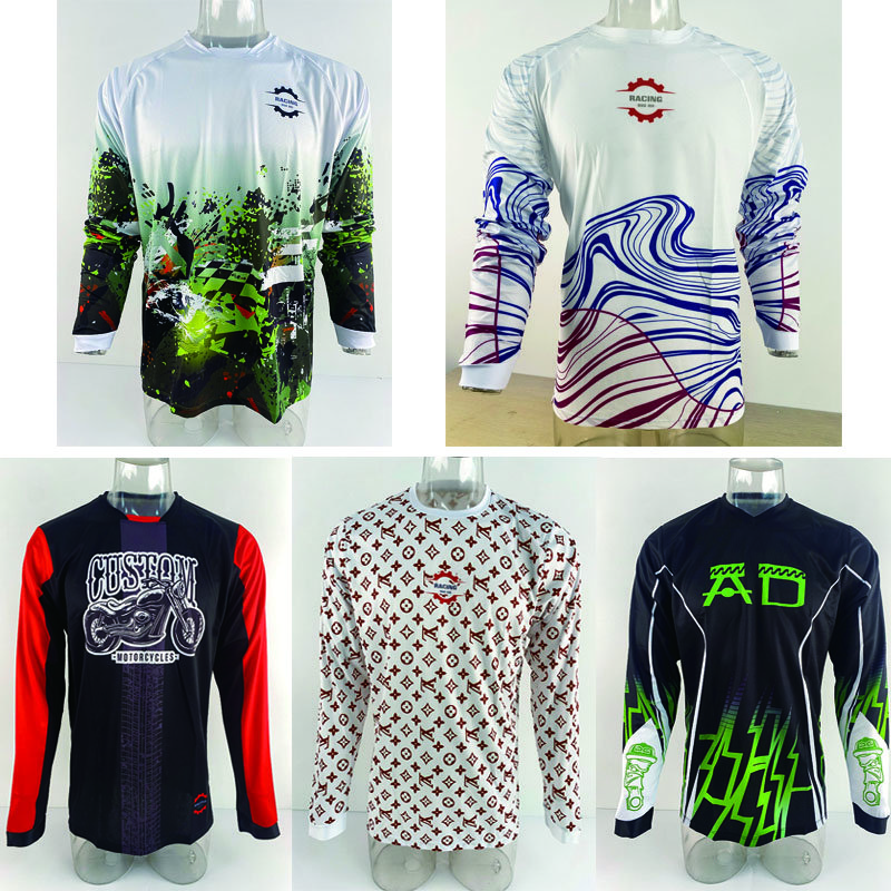 2024 Factory Direct Supply MTB Dirt Bike Jersey Adults Motocross Motorcycle DH BMX ATV Downhill Mountain Offroad Sportswear