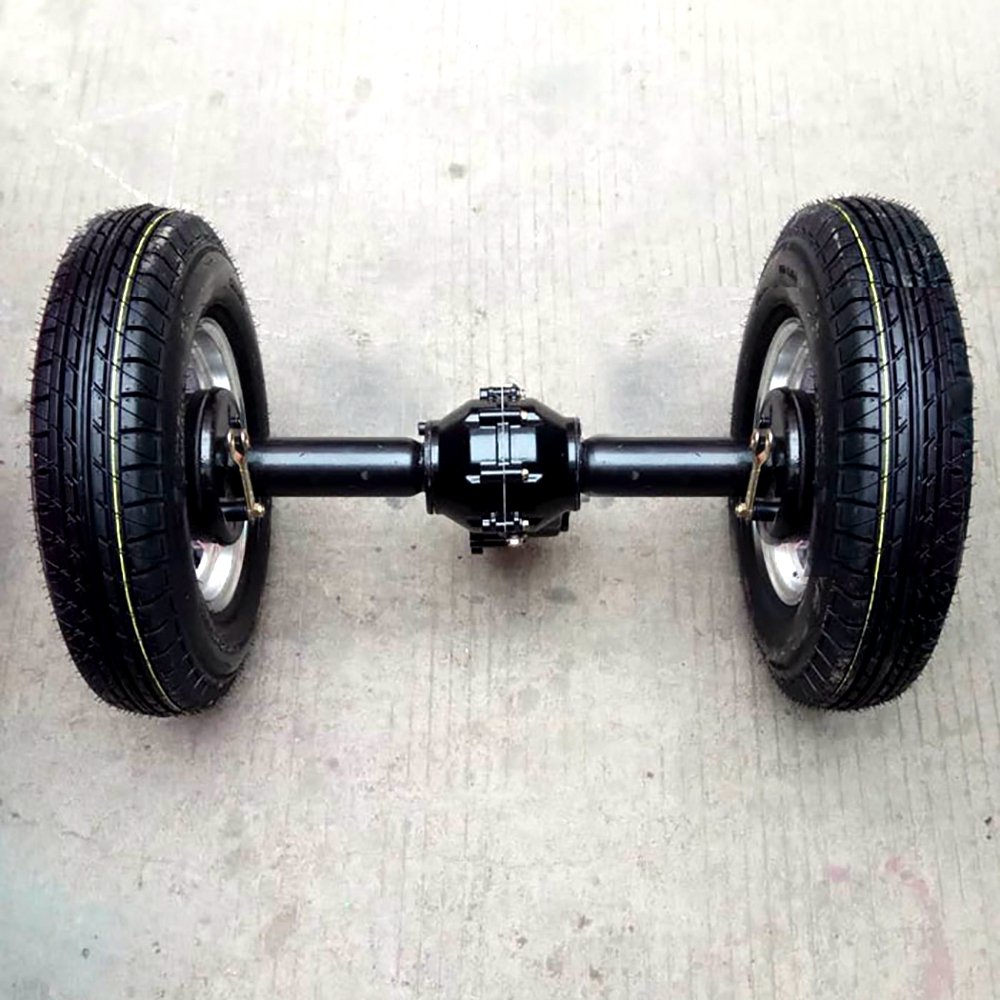 Electric Tricycle Four Wheel Car Utv Atv 800w 1200w 1500w 2000w Rear Axle Motor Electric Conversion Kit
