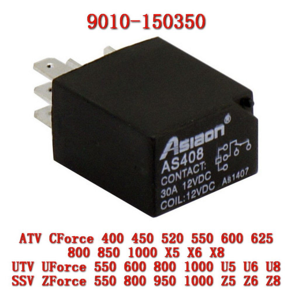 ATV UTV SSV PART Auxiliary Relay for 9010-150350 CFMOTO X8 U8 Z8 CF800 CF1000 CF400 CF500 CF600 Atv/utv Parts & Accessories
