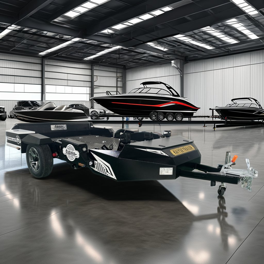 Hot Aluminum Alloy Electric Lifting Motorcycle Trailer, Professional Motorcycle Trailer Hot
