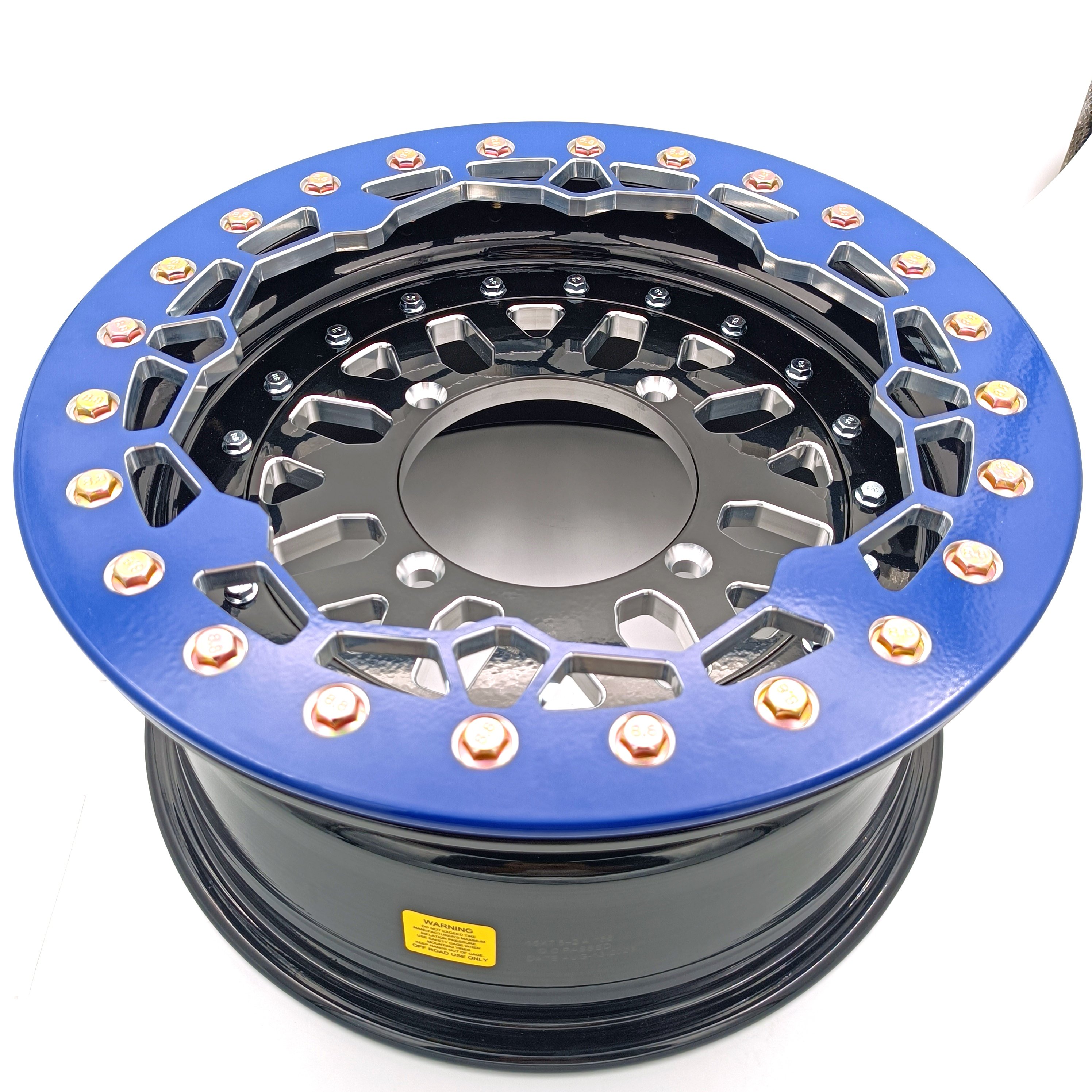 ATV/UTV Parts Accessories Aluminum 3pieces 15inch Beadlock Rims for Polaris Off-Road Vehicles Side-by-Side 4/156 Wheels