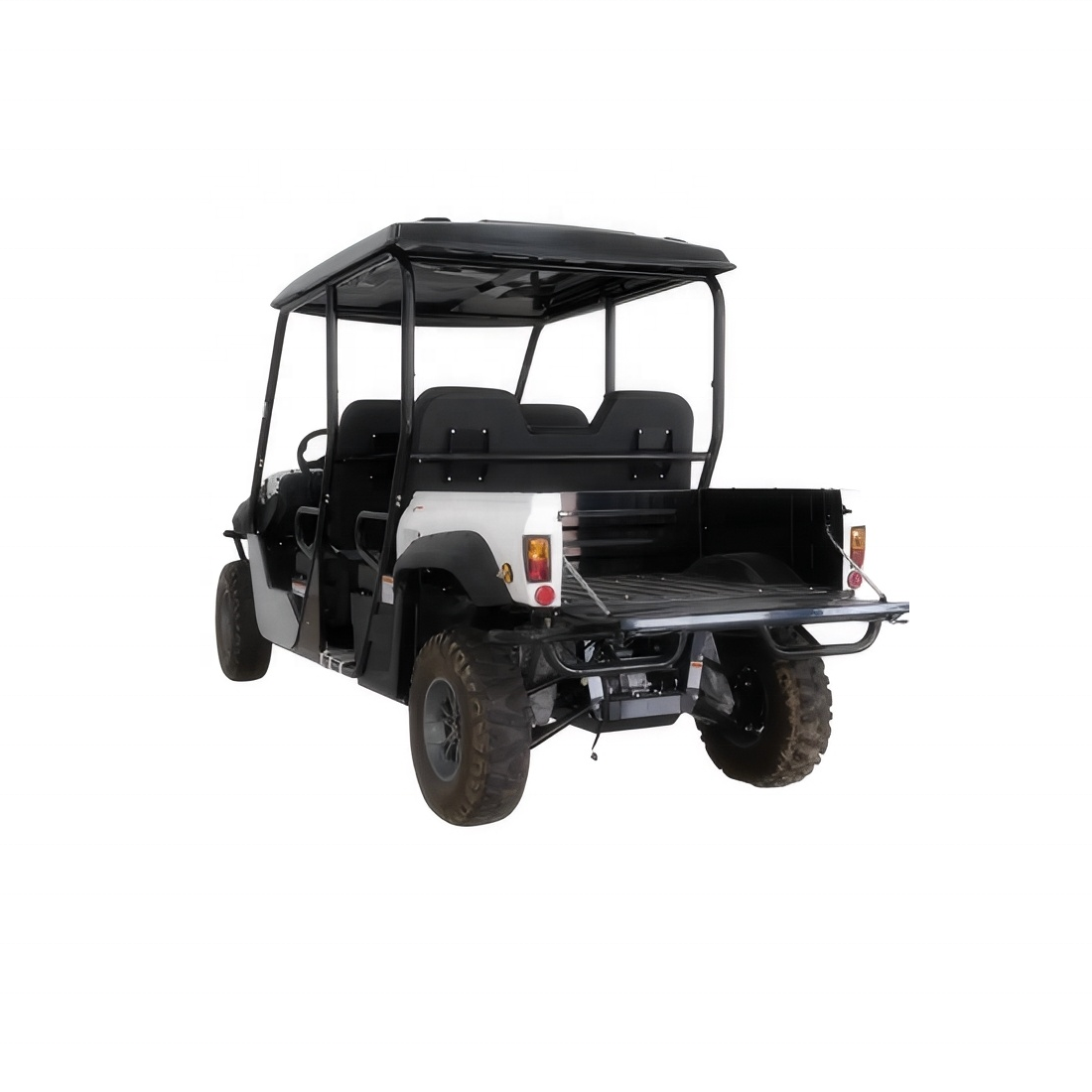 EEC approved electric 4WD four wheel drive UTV 4 seats with cargo tray Europe homologation L7E COC 2WD/4WD switch direct factory