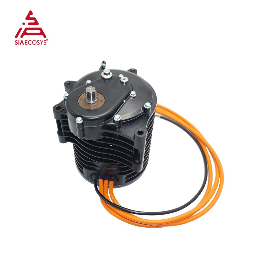 New Arrival QS138 70H V3 72V 100kmph Mid Drive Motor with 1:2.35 Gearbox for Electric ATV Dirtbike Motorcycle