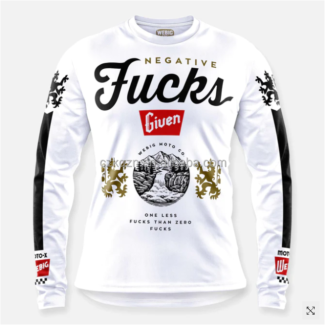 Customized NEW 2024 Jersey Motocross Cycling Off Road Dirt Bike Riding ATV MTB DH Racing Long Sleeve Shirt Motorcycle