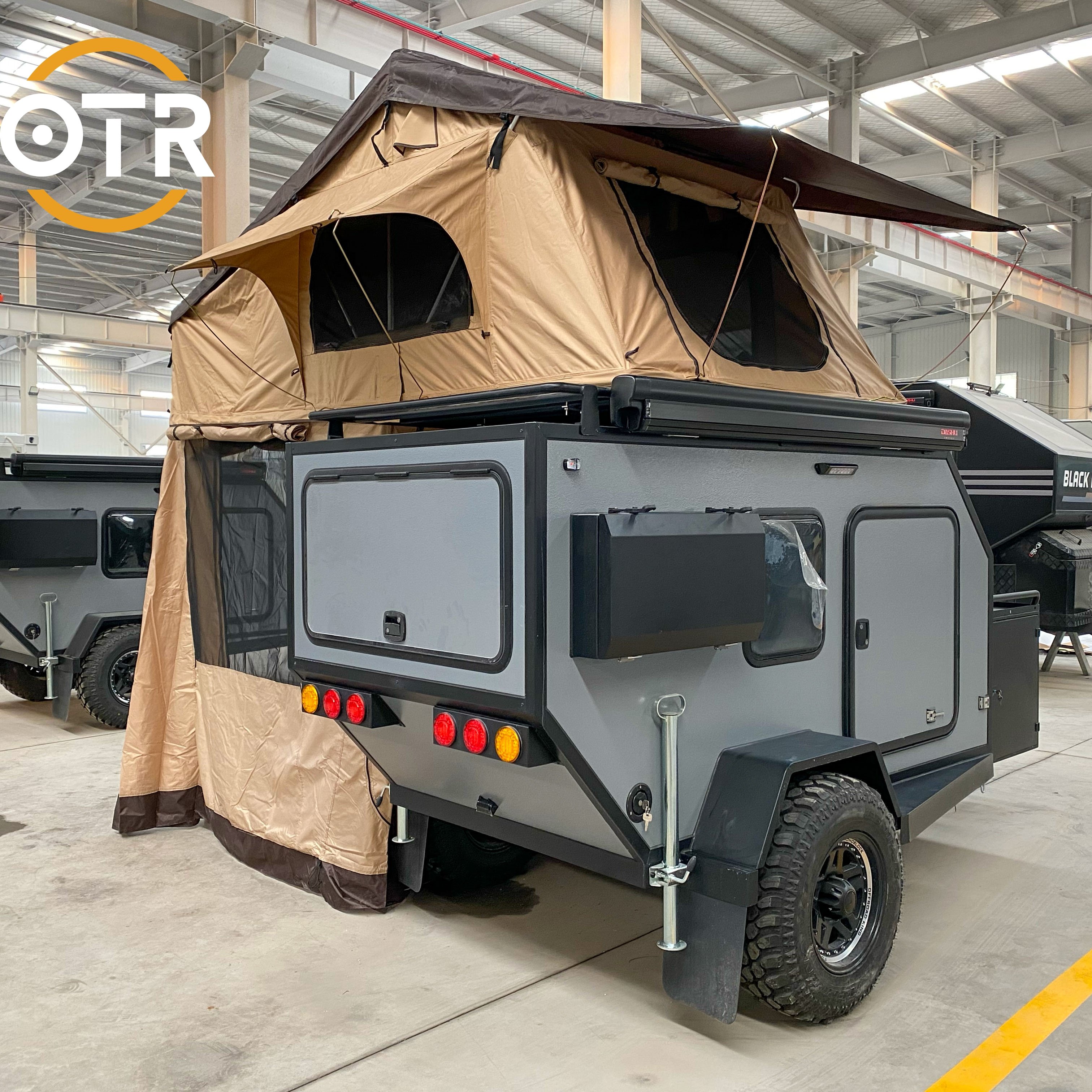Camp Trailer Off Road Small in Usa Atv Sleep Camping Offroad 4x4 Rvs & Campers Caravan 750kg Camper Mini
