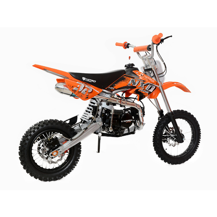 China Factory Supply Cheap Motorcycles for Adults 80km/h Dirt Bike 125 Cc Gasoline Pit Bike Taotao Moto Manual Clutch