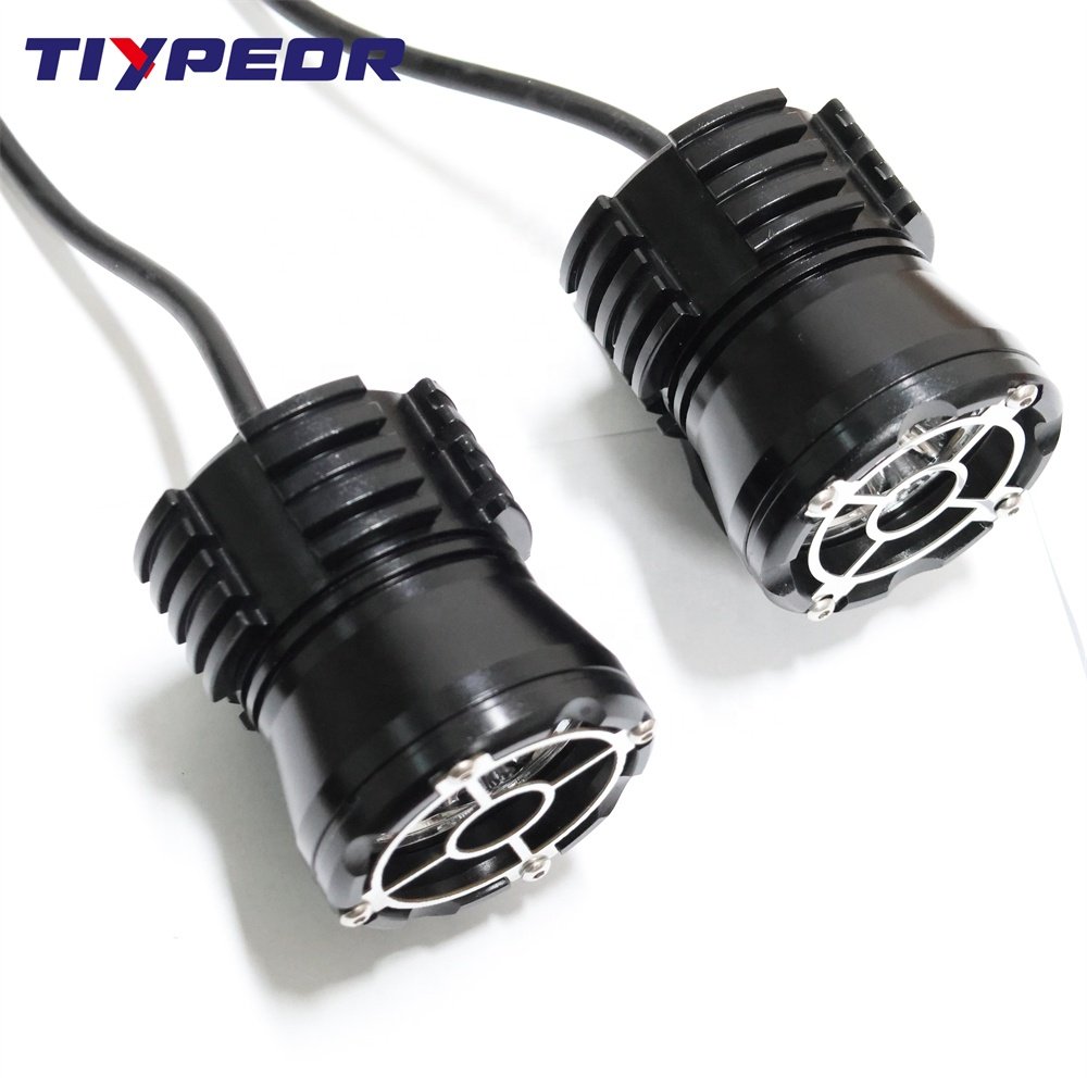 TIYPEOR Motorcycle Auxiliary Headlight Fog Lights Super Bright Spotlight High Quality for Off-road ATV SUV Headlamp Driving Lamp