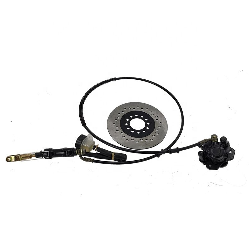 1000mm 850mm Complete Go Karts Rear Axle Complete with Foot Lever Hydraulic Disc Brake Kit for Karting ATV Quad Dirt Bike Parts