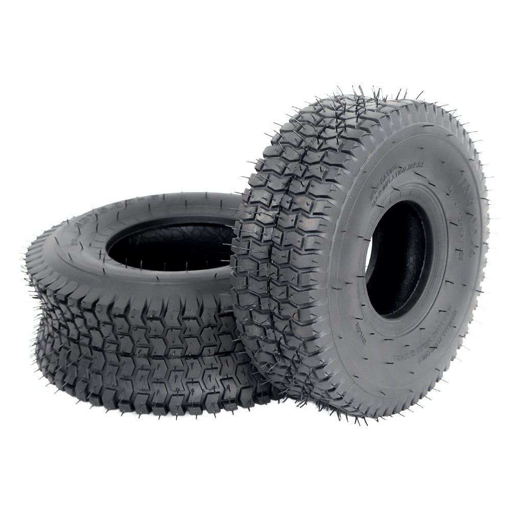 11 Inch 4.00-4 4.00-4 Vacuum Tires Small 4 Wheel Motorcycle ATV Go Kart Mini Quad 47cc 49cc Snow Motorcycle Tires