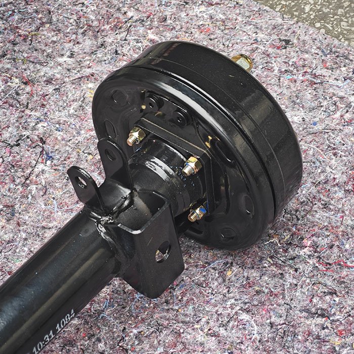 Pedicab Rear Axle for Auto Rickshaw Hub Wheel Rear Axle 3 Wheel Trike Tricycle for Gasoline ATV Differential Rear Axle