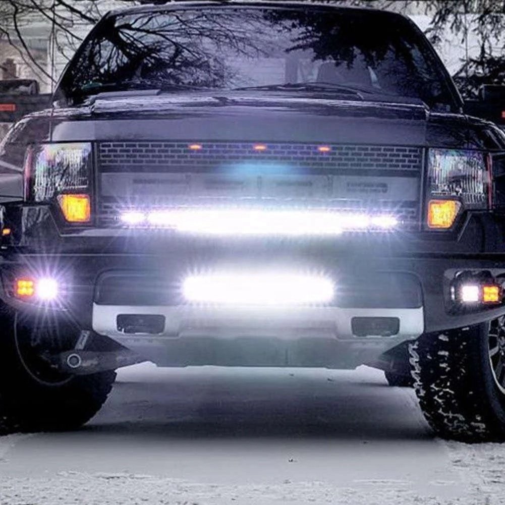 Car Led 18W Work Indicators Lighting Bar DC 12V 6500k for Motorcycle Offroad Tractor SUV ATV Auto Boat Truck Driving Fog Lamps