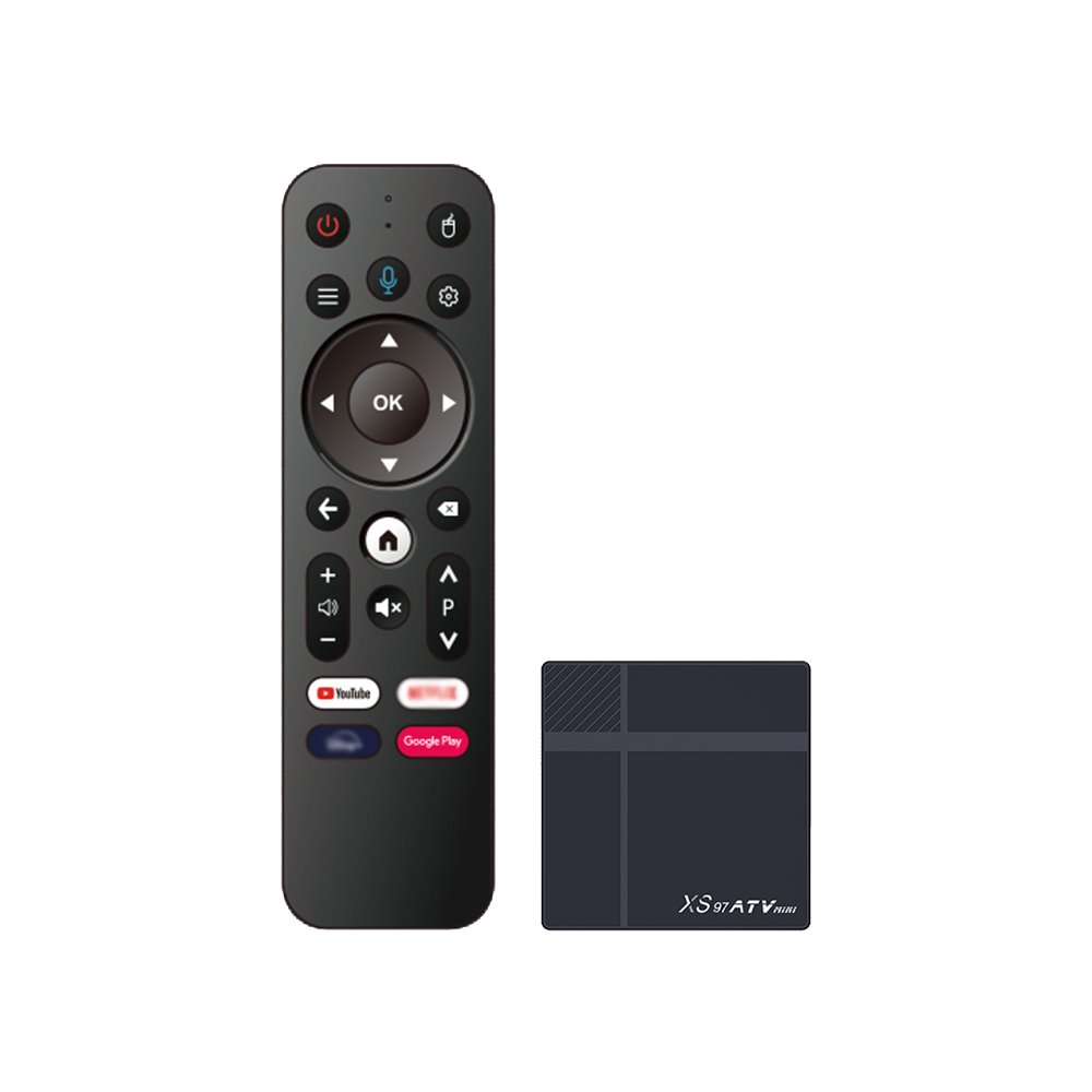 2024 XS97 ATV Mini Android TV Box High-Capacity G1 Google Assistant 2GB 16GB 4K Resolution Smart Features WiFi Support Hot Sale