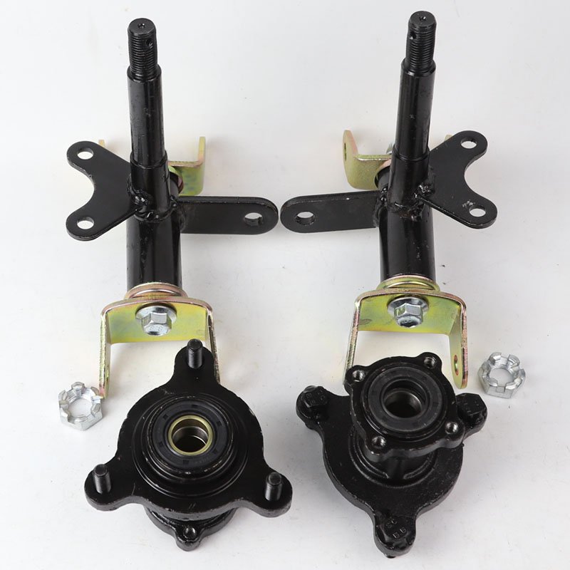 General Style 3 Stud Front Wheel Hub Bearing Flange Steering Knuckle Spindle for China ATV 110cc 150cc 200cc 250cc