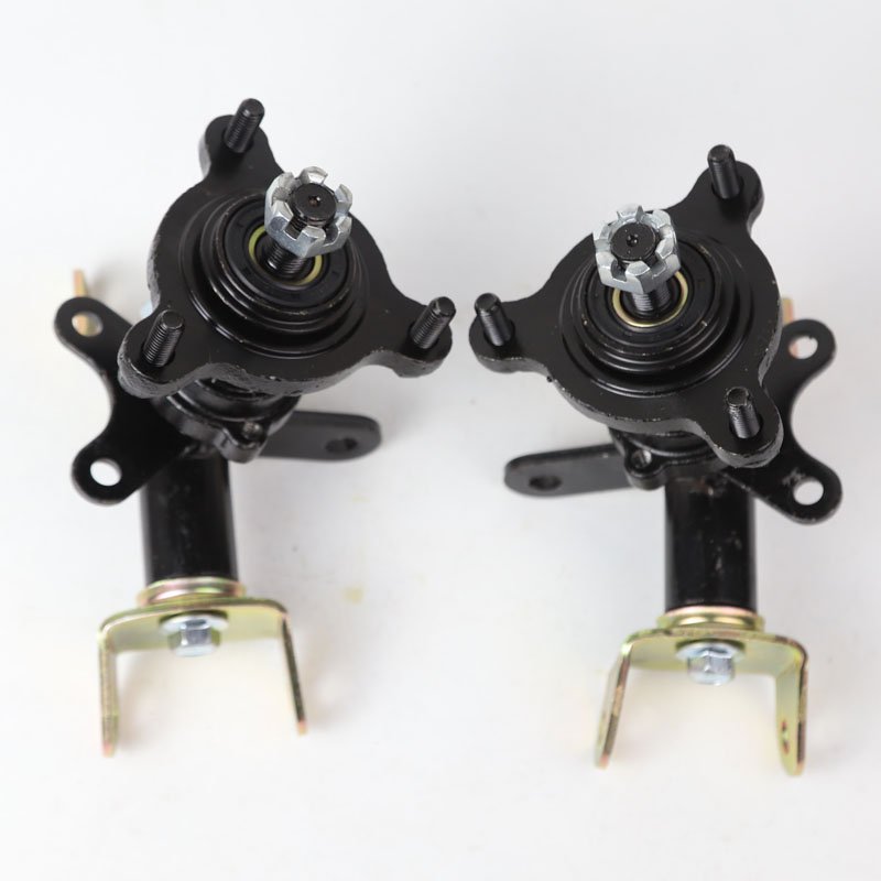 General Style 3 Stud Front Wheel Hub Bearing Flange Steering Knuckle Spindle for China ATV 110cc 150cc 200cc 250cc