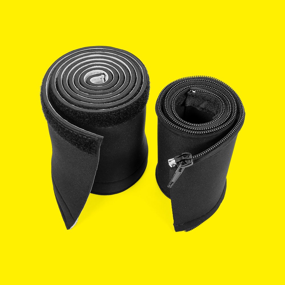Electronics Heavy-duty Desk Logo Universal Atv Shock Sleeve Wrap Zip up Management Kettlebell Custom Neoprene Cable Covers