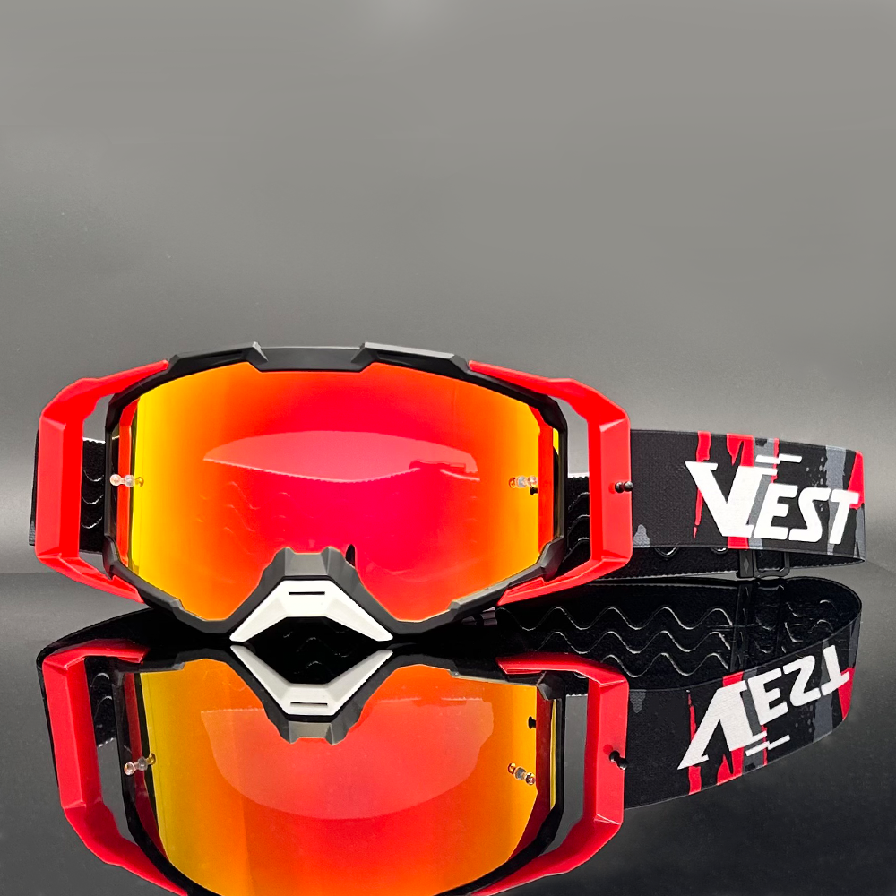 Custom Brand Logo Dirt Bike Racing Goggles Tear-Offs Roll Off Motocross Goggles Wholesale Off Road ATV MX Goggles Factory