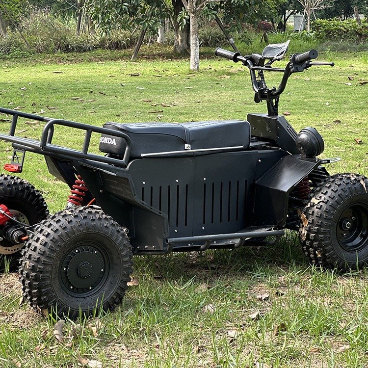Electric Beach Car Four-Wheel Drive High-Speed Long-Range ATV All-Terrain Off-Road Vehicle 60V 52Ah 12kW Motor Max Speed 80km/h
