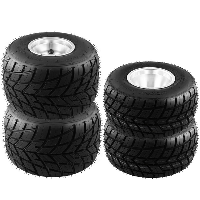 ATV/UTV Wheel Rim Go Kart Tyres Set of 4
