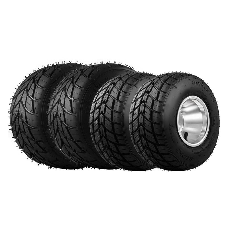 ATV/UTV Wheel Rim Go Kart Tyres Set of 4
