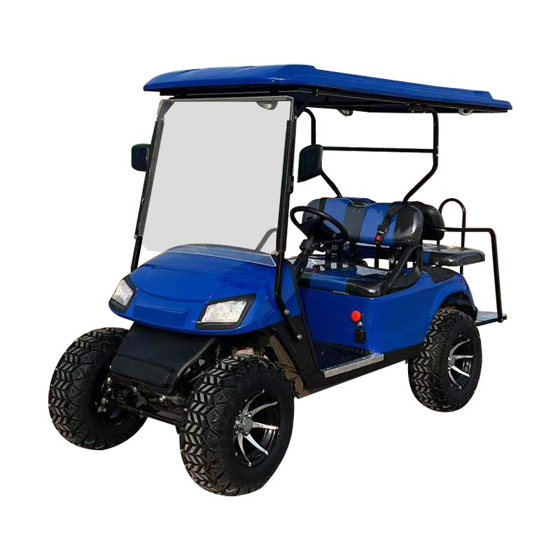 Sharefer New 4 Seats off Road Electric Golf Cart 4 Passengers Golf Cart