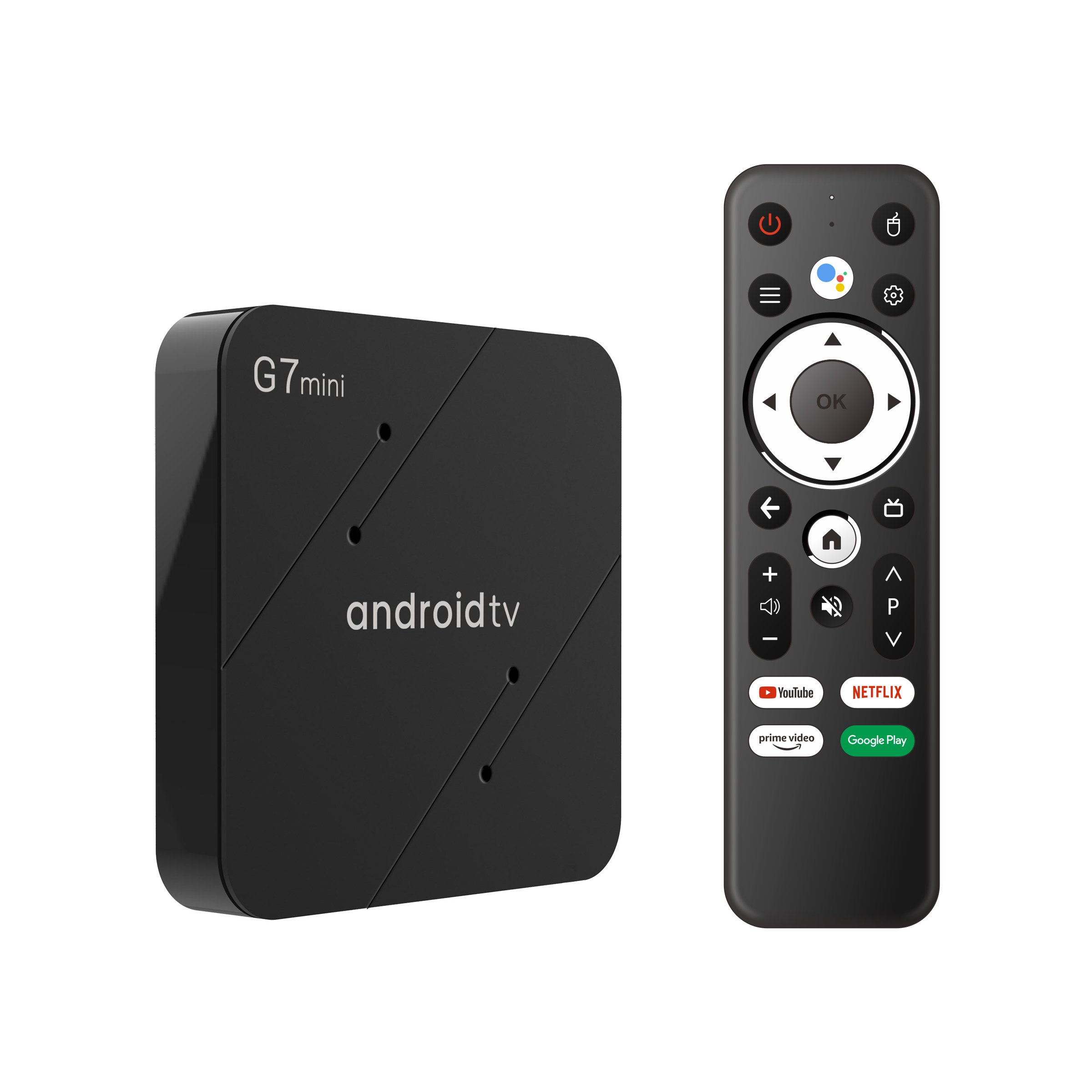 Factory Whosale G7 Mini 4k ATV Android 11.0 TV Box 2g 16g Amlogic S905w2 G7mini Smart Box Voice Remote