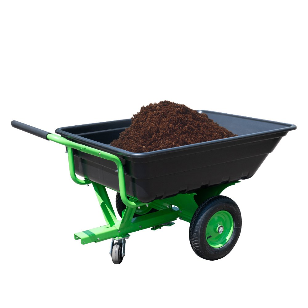 Multifunctional Utility ATV Wagon Trailer for Farm Roads and Off-Road Motorcycles Practical Utility Dump Design
