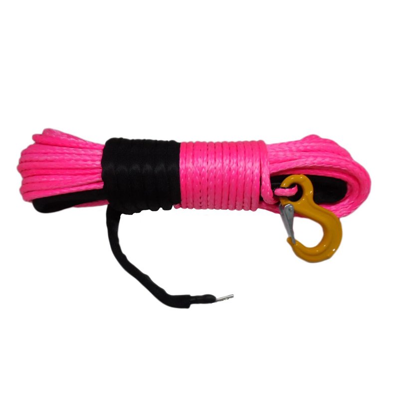 4 5 6 7 8 9 10 11 12 13 14 15 16 17 18 mm off Road ATV Motorcycle Truck Car SUV Jeep Synthetic Winch Rope with Hook