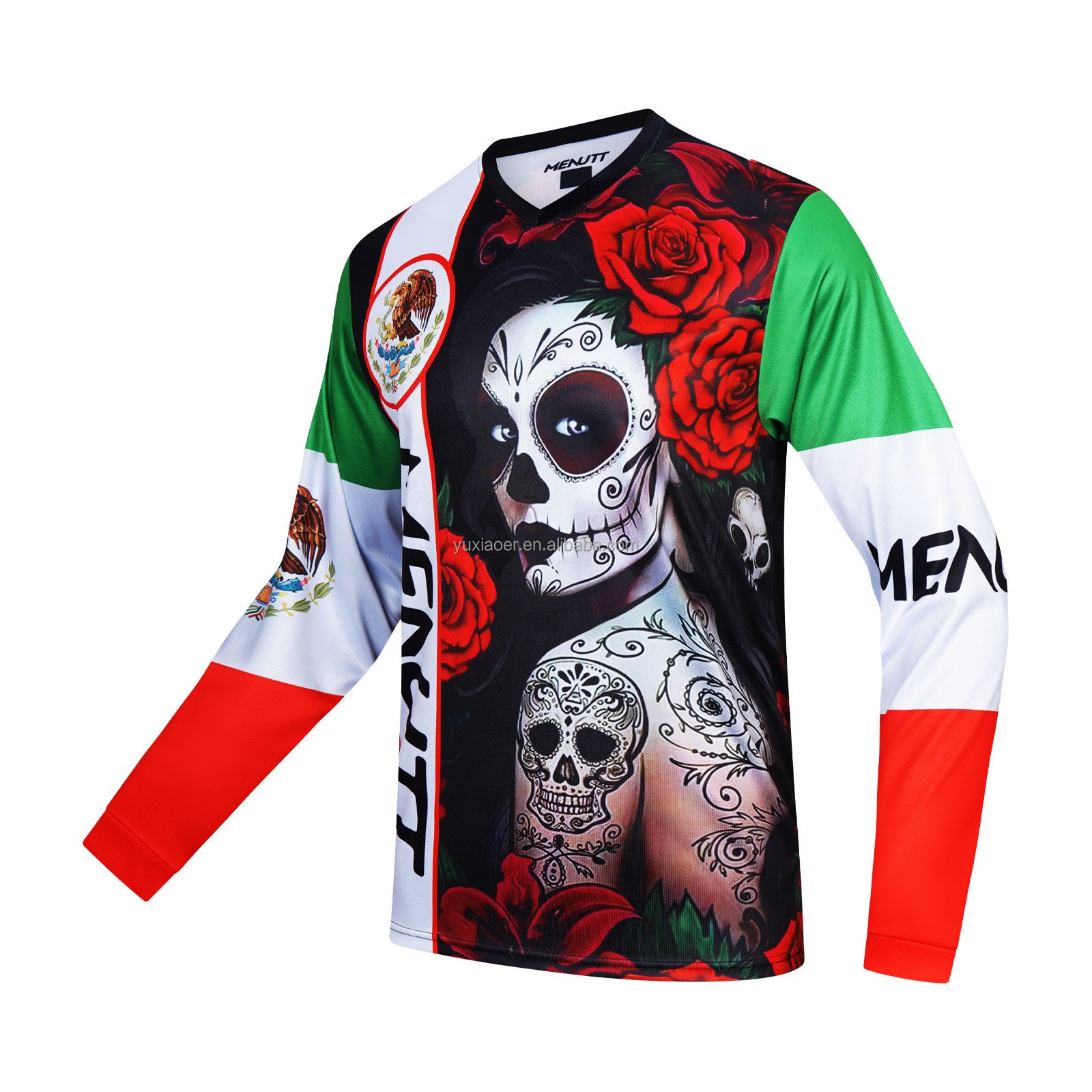 Customized NEW 2022 Jersey Motocross Cycling Off Road Dirt Bike Riding ATV MTB DH Racing Long Sleeve Shirt Motorcycle