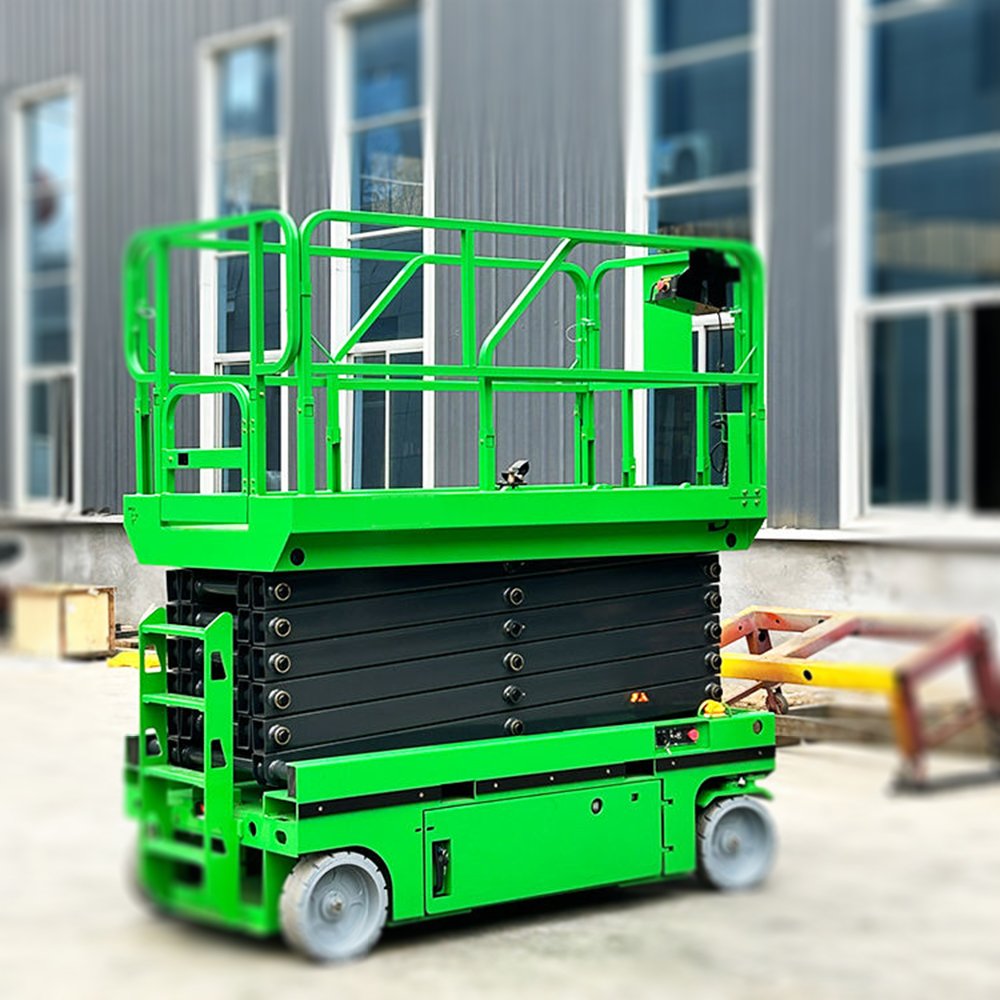 4-18m Rough Terrain Self Propelled Track Scissor Lift Mobile Hydraulic Electric Lifting Scaffold Work Platform ATV