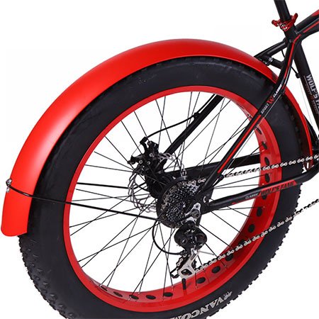 Full Coverage Wings 26 Inch Bike Front Rear Mudguard 4.0 Fat Snow Bike Electric Bicycle Fender