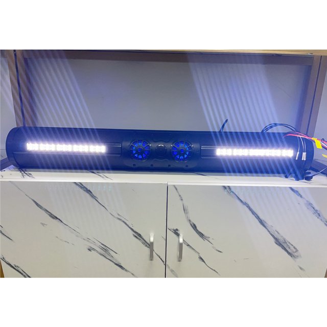 2024 New Design Sound Bar Utv Blue Tooth Audio Soundbar Stereo Speaker Radio System Atv Speakers Systems Marine Golf Cart