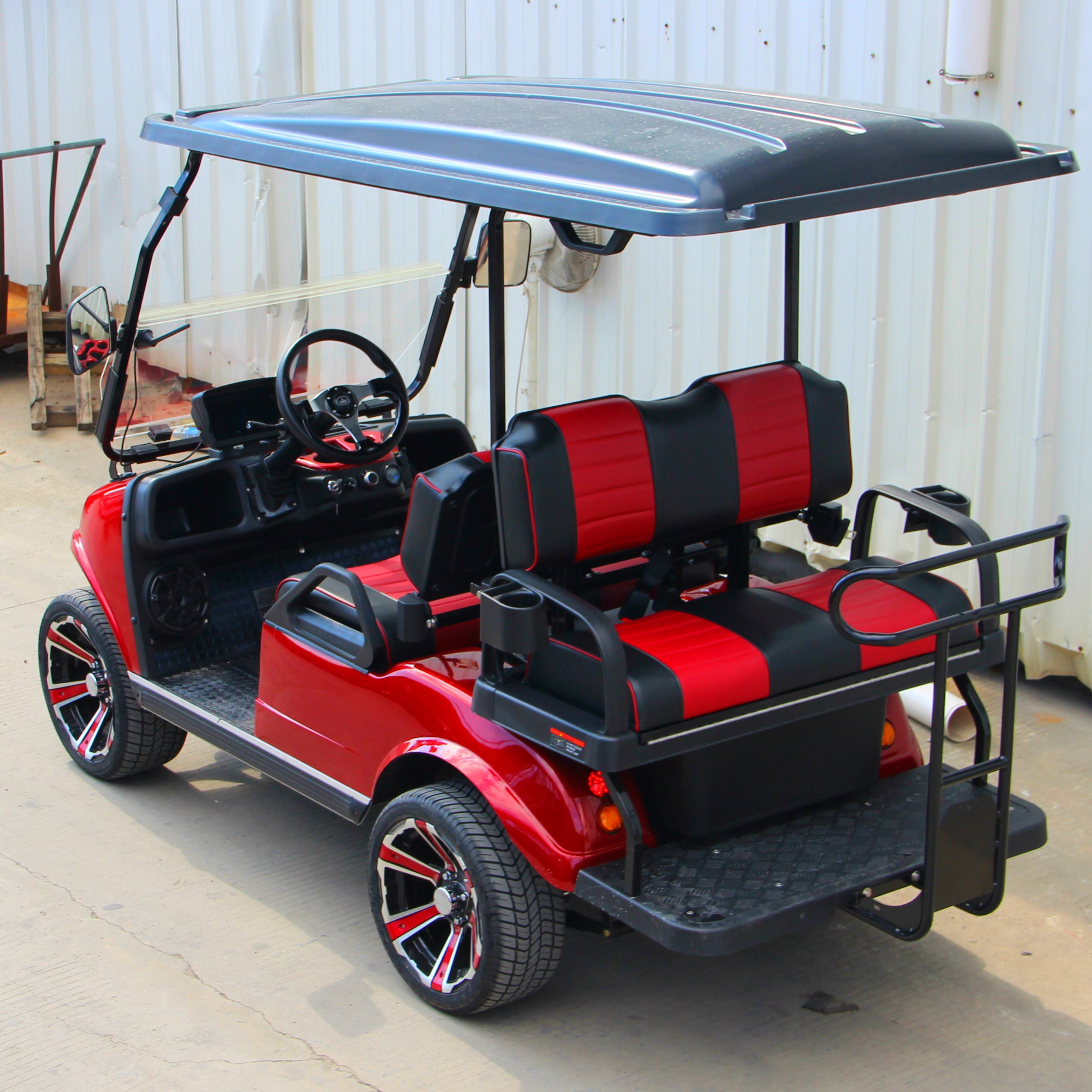 Golf-trolley 4x4 4 Seats New Electric 48v Club Car Engine ISO Off-road Cheap 4 Seater Ce CE Kart Car Price Electric Golf Cart