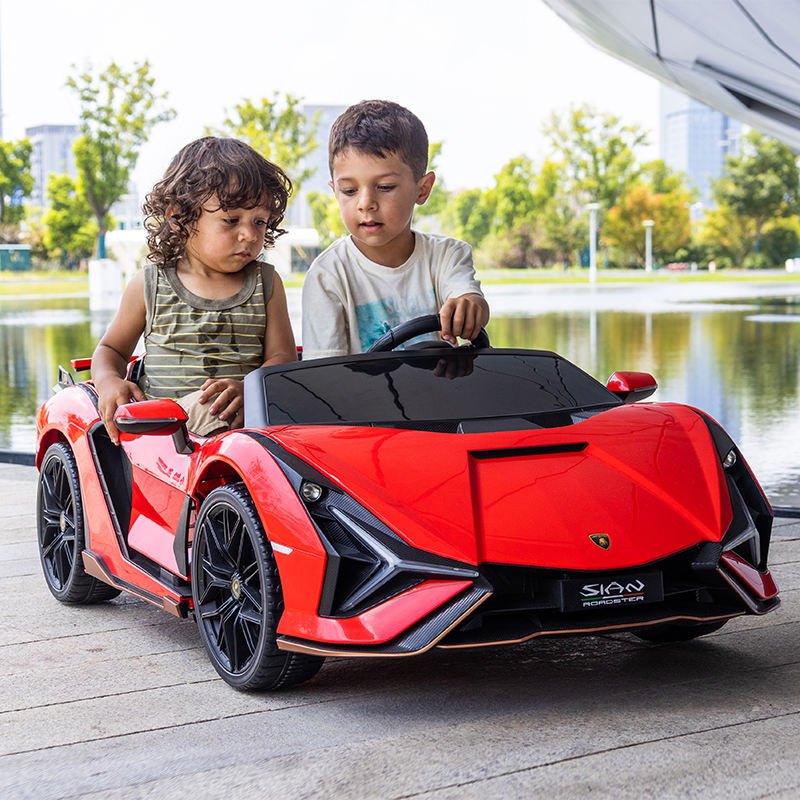 Factory Wholesale Electric Kids Ride on Car Licensed Remote Control Toy Cars for Kids to Drive
