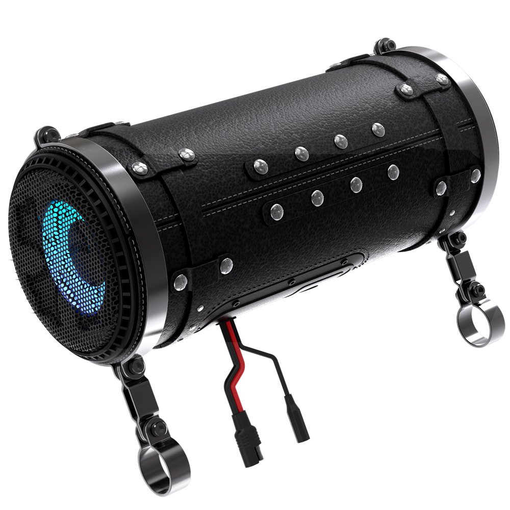 Sound Bar 17 Inch 4-Speaker ATV SoundBar UTV Sound System SXS Speakers Waterproof Bluetooth for UTV ATV Golf Cart