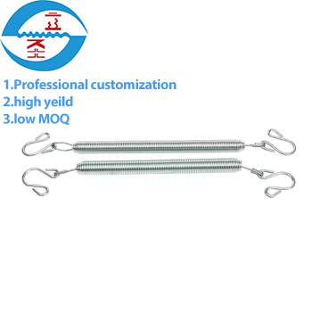Stainless Steel 2 Strole Dirt Bike Snowmobile Kart ATV Slip on Swivel Exhaust Pipe Muffler Tension Spring for Motorbike