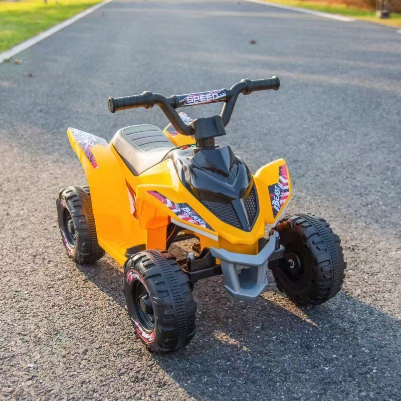 Newest 2025 Electric Children Car Small ATV Kids Ride -on Toy Cheap Kids 6V Battery Car With Music Electric Toy Cars for Kids