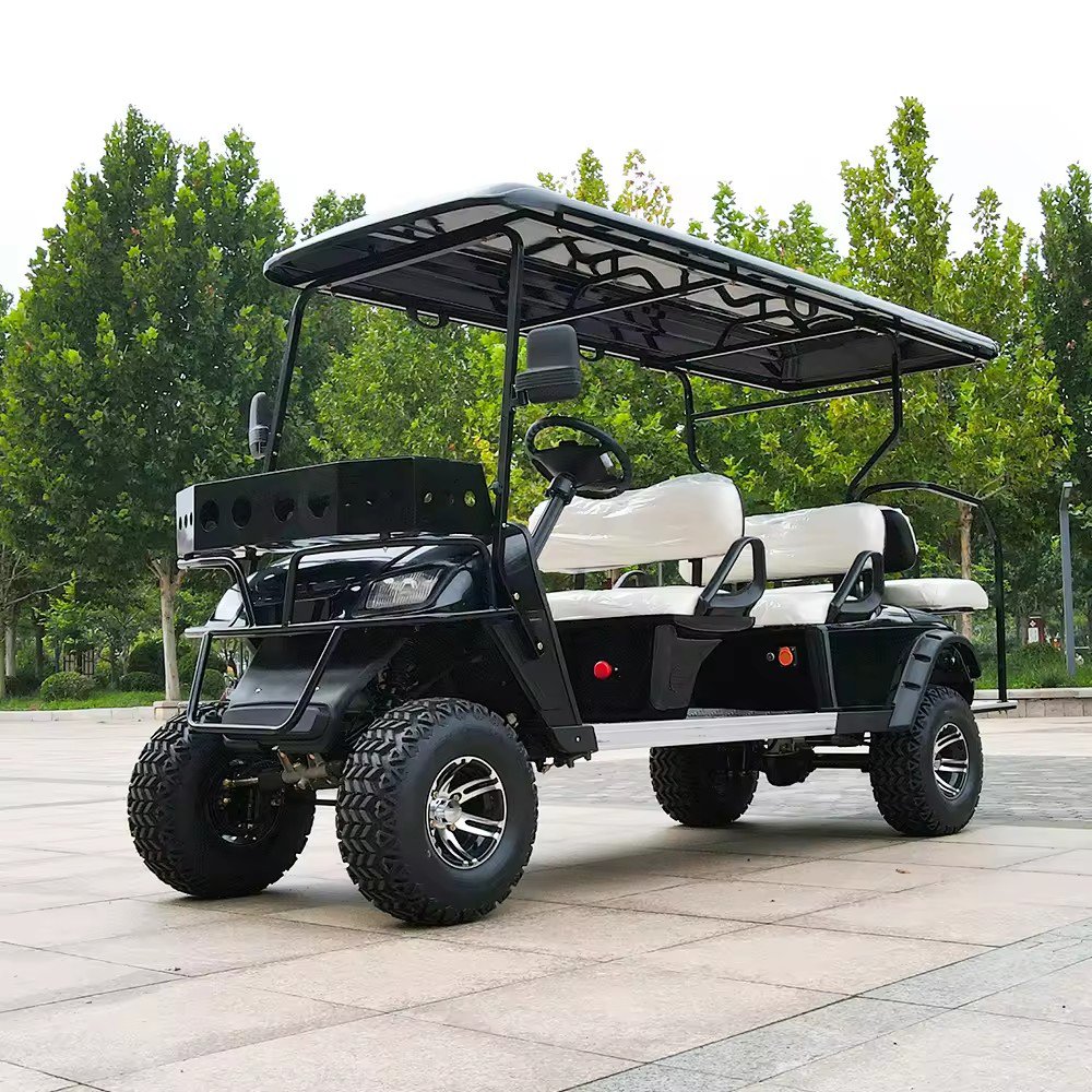 Wholesale Custom Private Label 4+2 6 Seater Golf Electric Cart Cool Off-road Golf Cart
