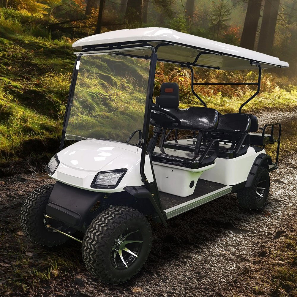 Wholesale Custom Private Label 4+2 6 Seater Golf Electric Cart Cool Off-road Golf Cart