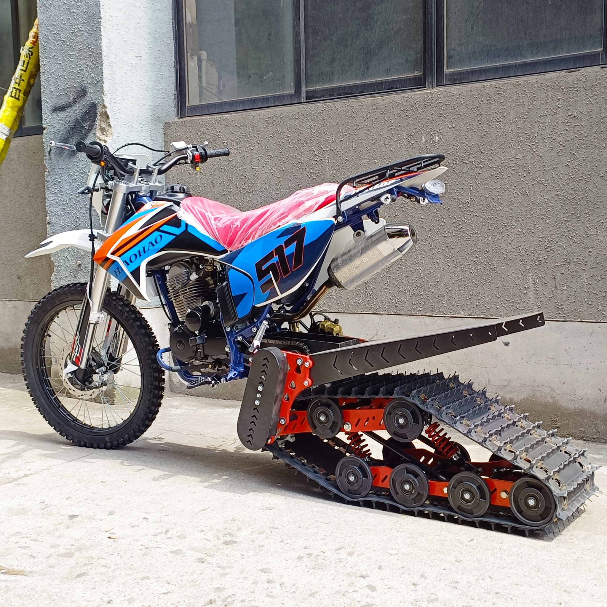 Winter Use 250cc Snow Motorcycle Moto Snowmobile Sledge Adult Motorcycle Off-road Snowmobile