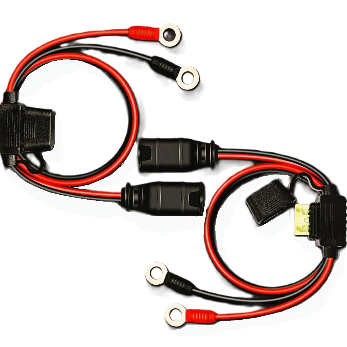 Compatible With NOCO GC002 X-Connect M10 (3/8in) Eyelet Terminal Connector for Motorcycle ATV Snowmobile Watercraft Lawn Mower