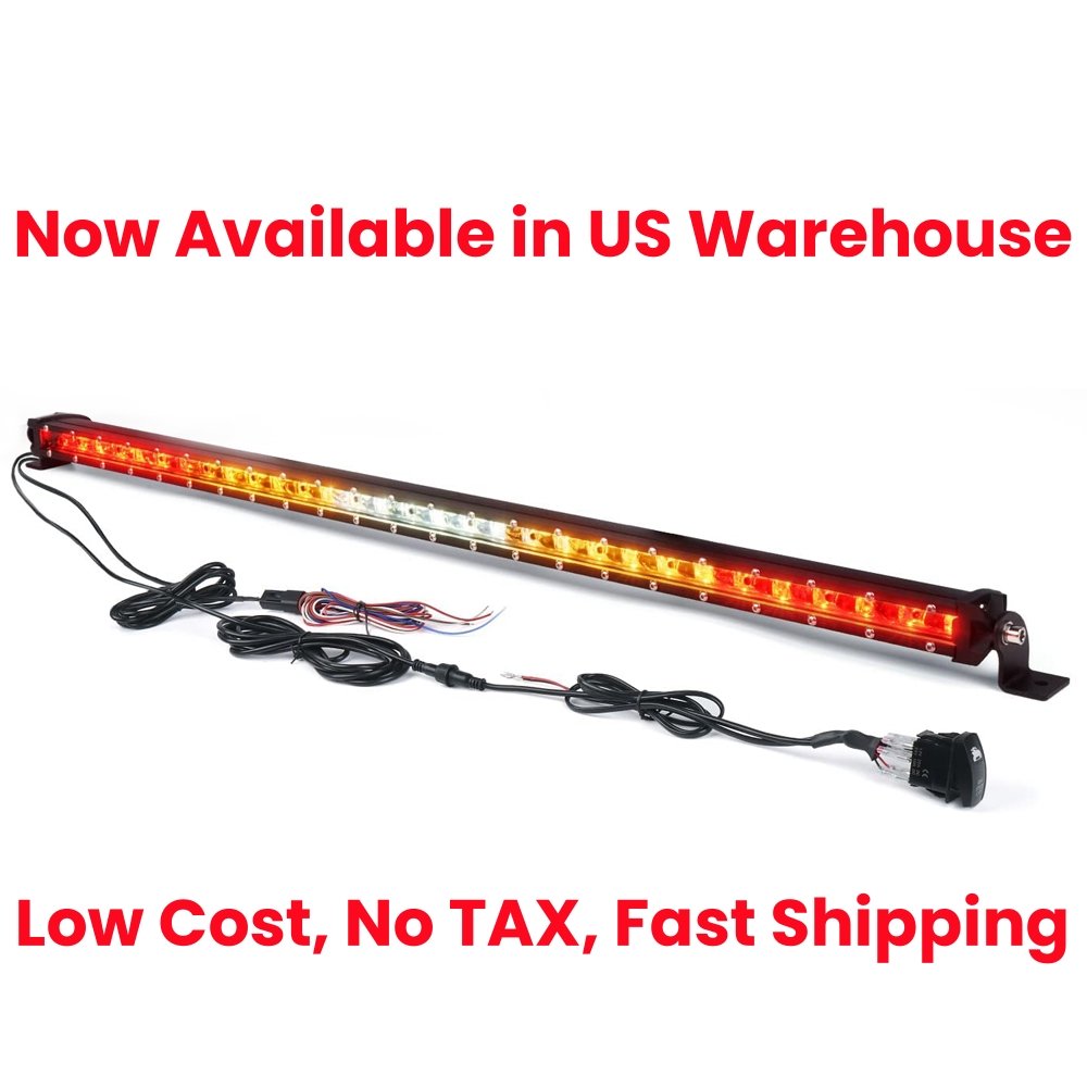 N2 Slim Series Offroad Rear chase LED Strobe Light Bar with Brake Reverse Turn Signal Light for UTV CANAM POLARIS HISUN CFMOTO